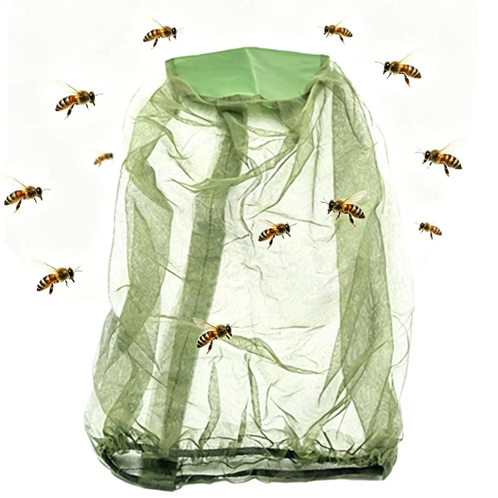 Outdoor Head Face Mask Hat Net Cover Anti-mosquito Mosquito Cap