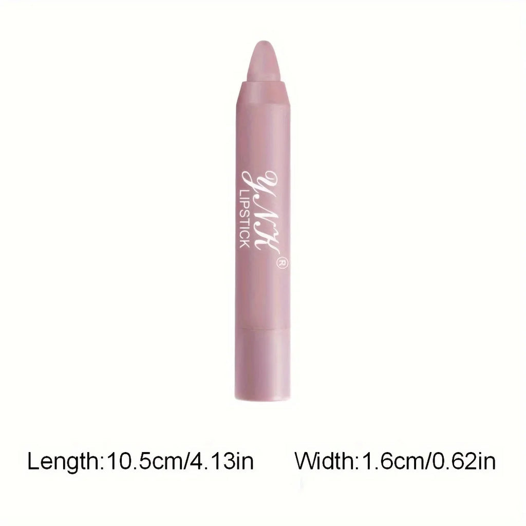 Nude Series Velvet Matte Lipstick Pencil Waterproof Long Lasting Red Lip Stick Non-Stick Cup Makeup Lip Tint Pen Cosmetic Makeup Zpaxo