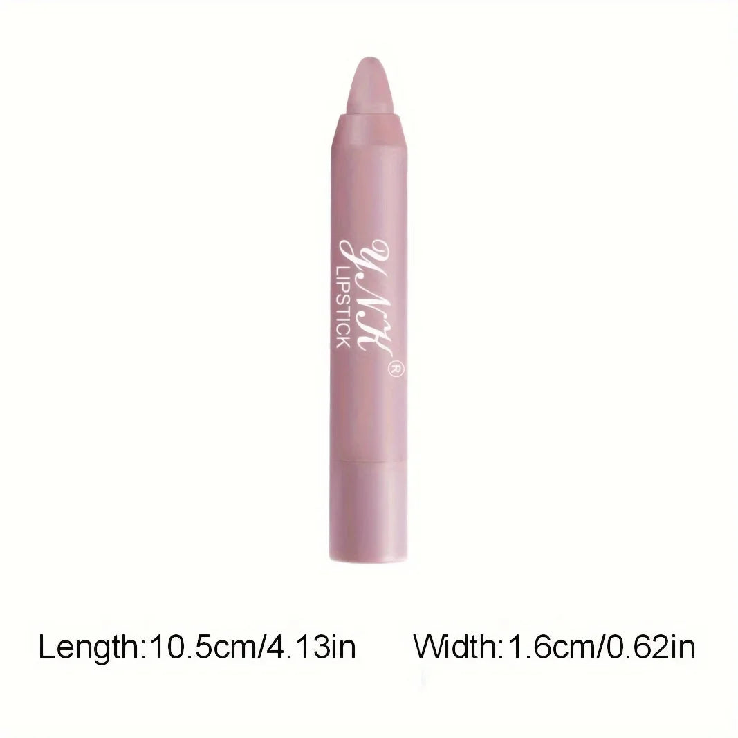 Nude Series Velvet Matte Lipstick Pencil Waterproof Long Lasting Red Lip Stick Non-Stick Cup Makeup Lip Tint Pen Cosmetic Makeup Zpaxo
