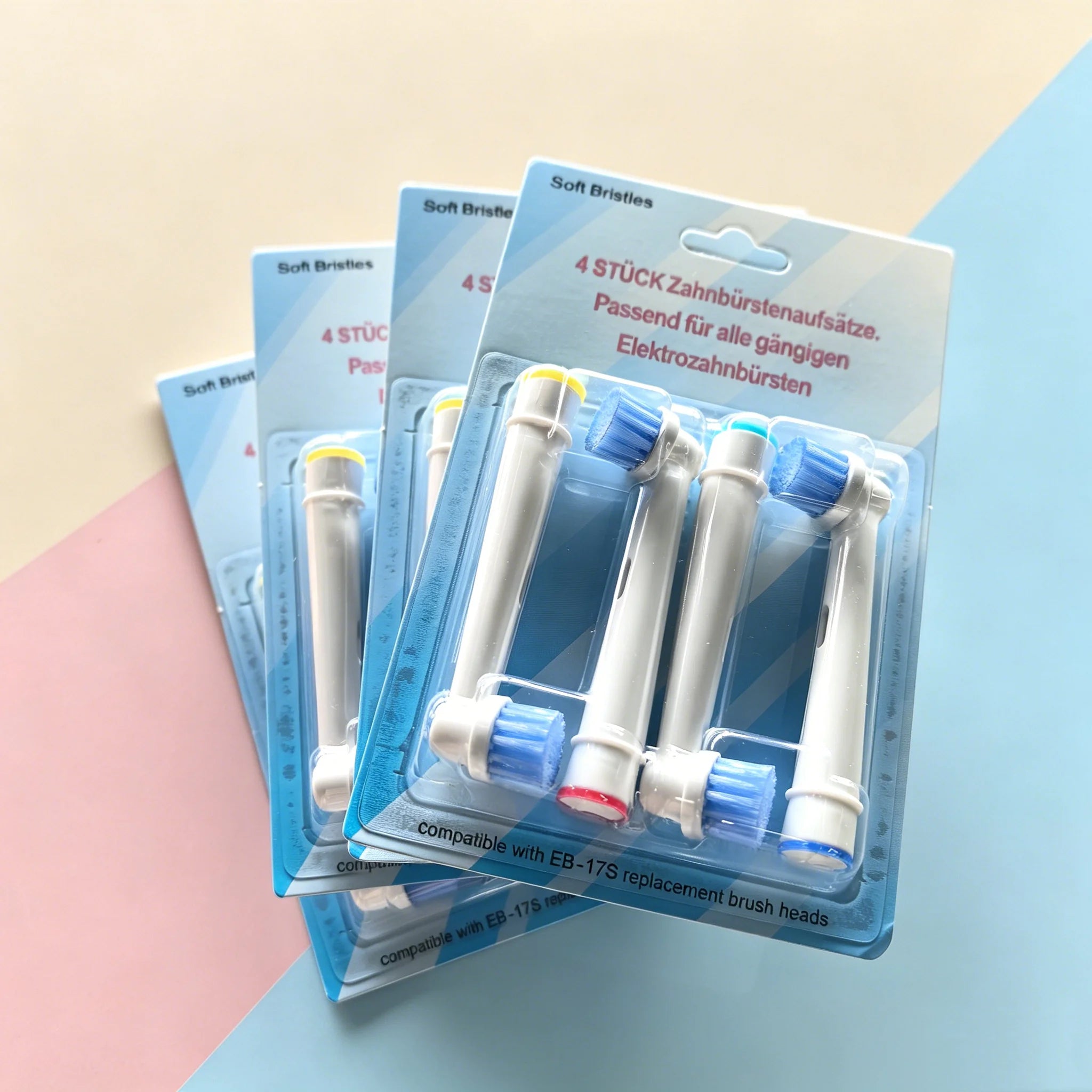EB-17S Wholesale 4 8 Lot Electric Toothbrush Head Oral B 6000 Zpaxo