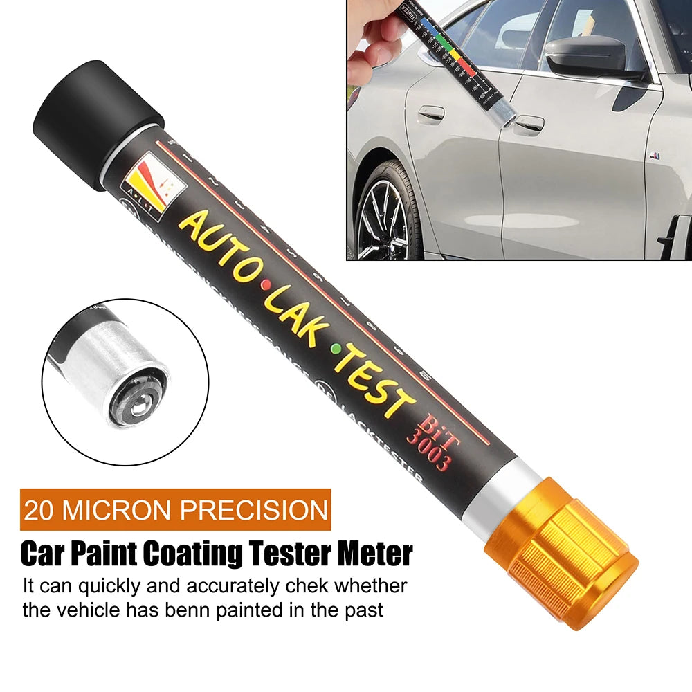 Waterproof Paint Thickness Tester Portable Coating Meter Car Testing