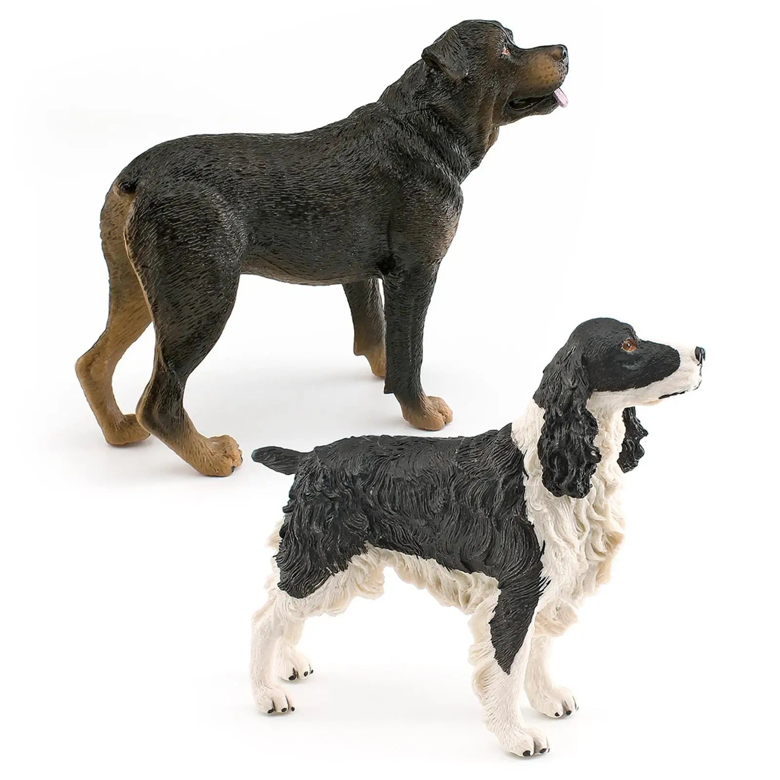 Dog Figurine Statue Yard Art Decoration Puppy Standing Figurine Statue for Gift Decorations Home Decor Furnishings Dog Lover Zpaxo