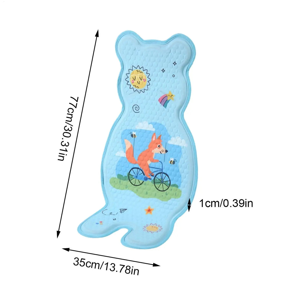 Baby Stroller Cooling Mat Honeycomb Gel Breathable Kids Car Seat