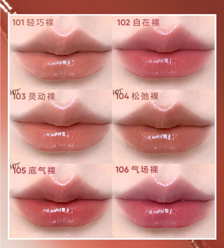 Judydoll Stay Shine Lipstick Nude Lip Glaze Nurturing Hydrating Zpaxo