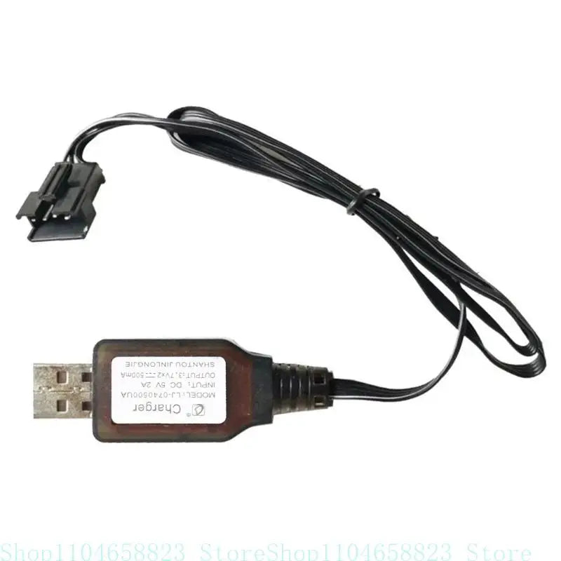 7.4V 400mA Li-ion Battery SM-4P RC Remote Control Toy SM4P Portable USB Reverse Charging Cable Zpaxo Black China Mainland