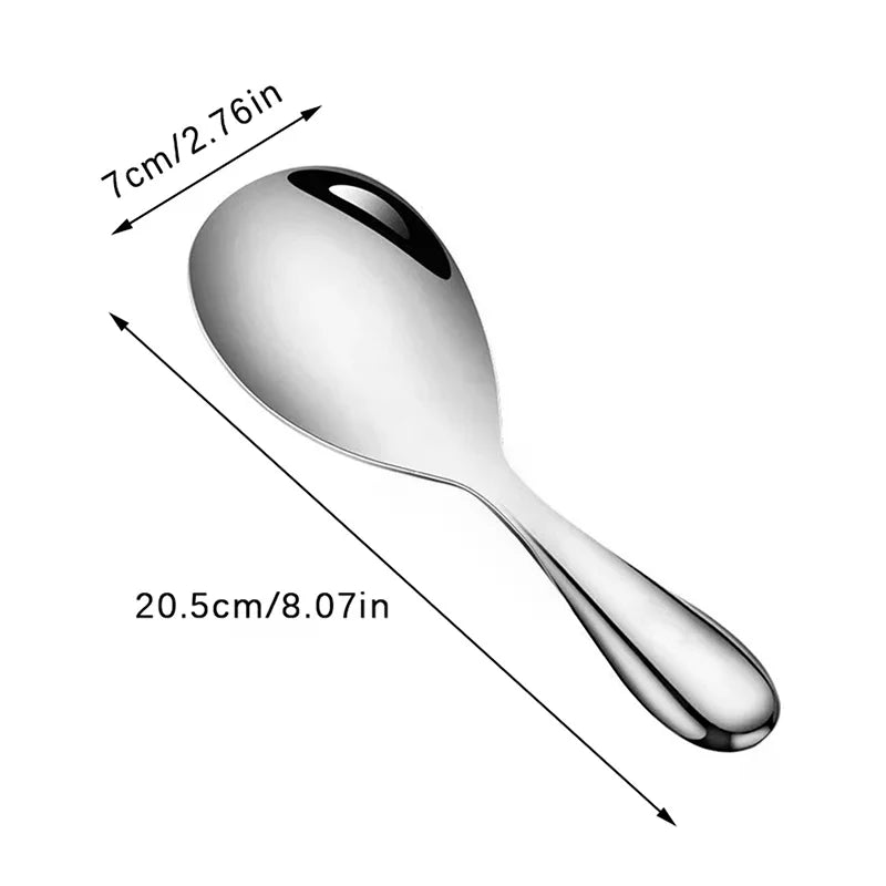 Multi-purpose Tableware Buffet Serving Spoons Anti Scalding Large Zpaxo