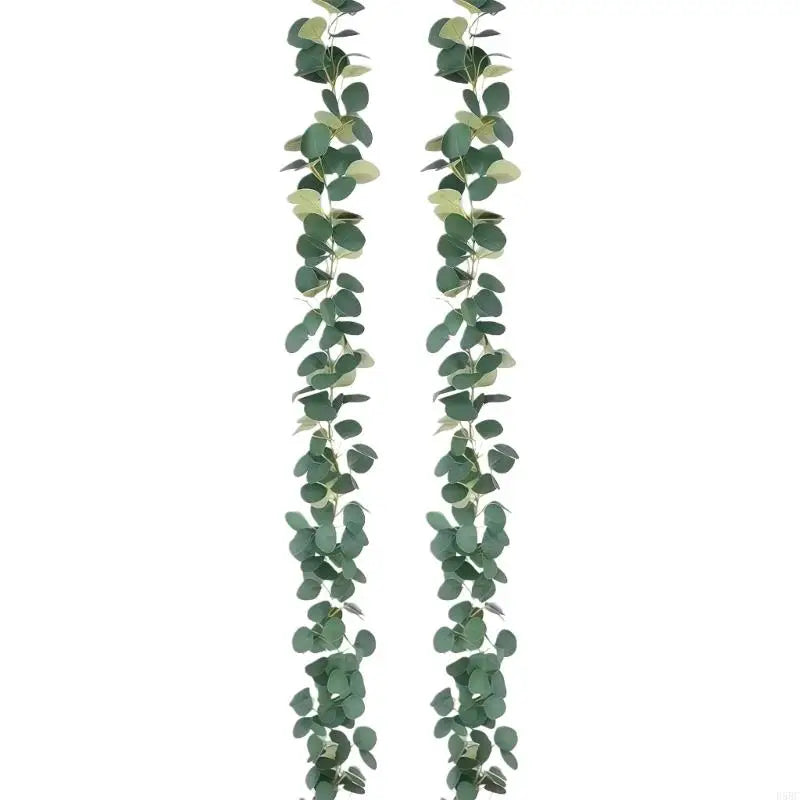 6 Foot LED Illuminated Artificial Eucalyptuses Garlands No Assembly