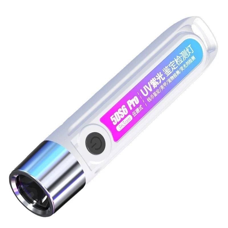 365/395nm Rechargeable UV Flashlight – Mini Ultraviolet Torch