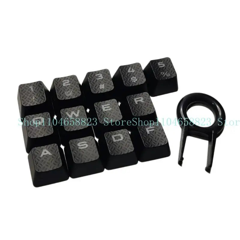 13Key Anti Slip Caps Mechanical Keyboard Keycaps Proof Backlights Zpaxo