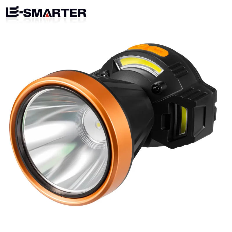 ESMARTER COB LED Headlamp – 5 Modes, Sensor & Waterproof
