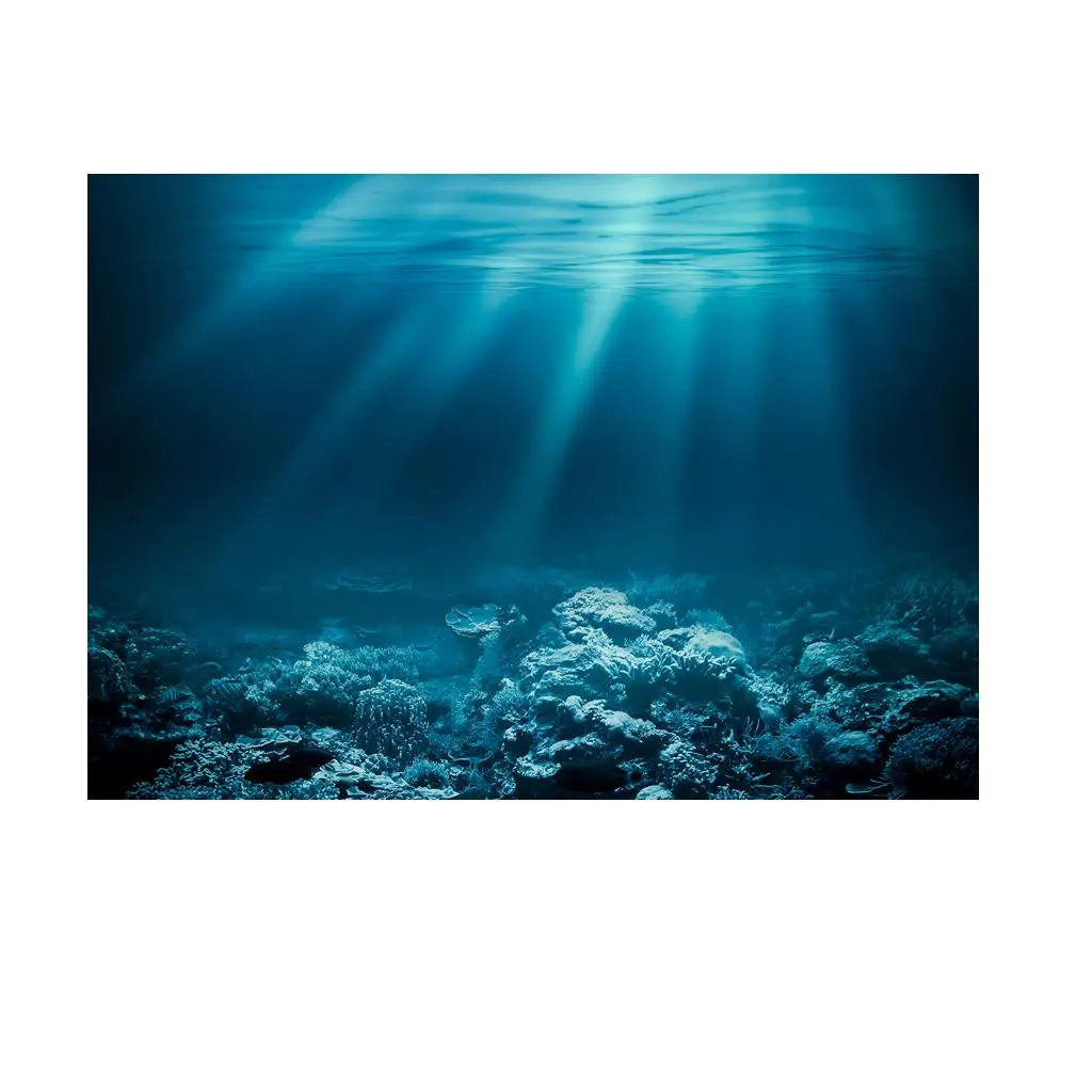 3D Wall Sticker Art Decor Poster Undersea Decorative Aquarium Zpaxo