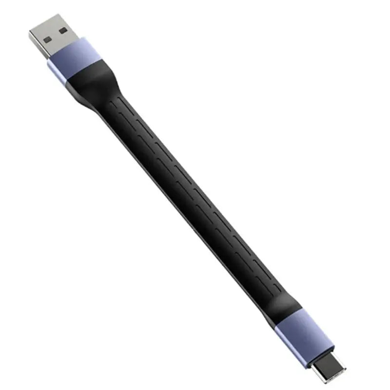 652F Short USB Type C Cable 40Gbps Fast Speed Data 240W Fast Charging Durability 15CM Length Zpaxo