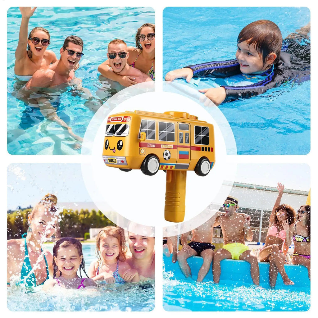 Water Squirter Kids Fun Car Shape Outdoor Electric Automatic Spray Zpaxo