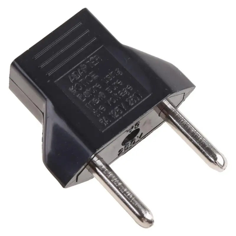 652F US Female To EU Plug Adapter AC Converter American To EU Euro Europe Travel Power Adapter Plug Electrical Socket Plug Zpaxo