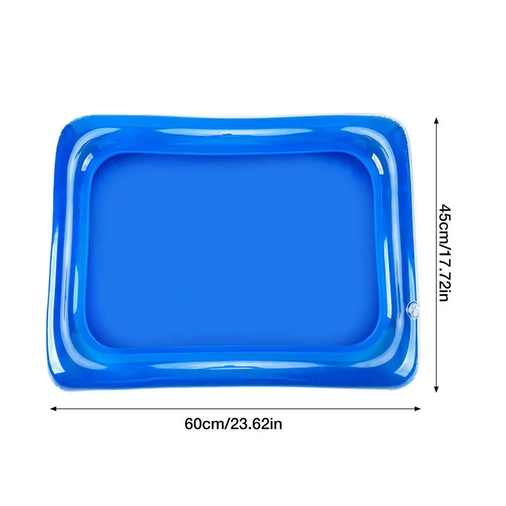 Portable Inflatable Foot Basin Convenient Foot Soaking Bath Tub For Pool Entrance Ladder Inflatable Basin Foot Soaking Tub Zpaxo Blue