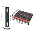 Frameless Universal License Plate Frame Reusable Invisible