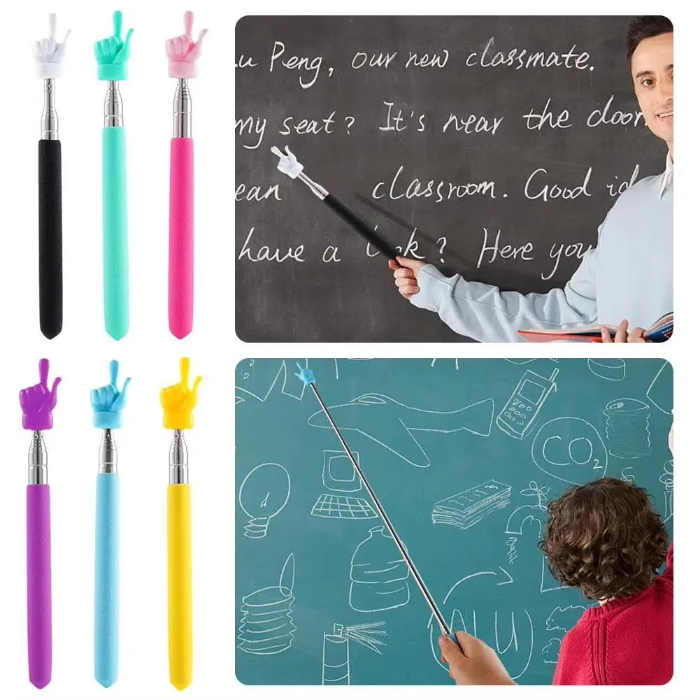 Finger Reading Guide Preschool Teaching Tools Retractable Sticks Zpaxo