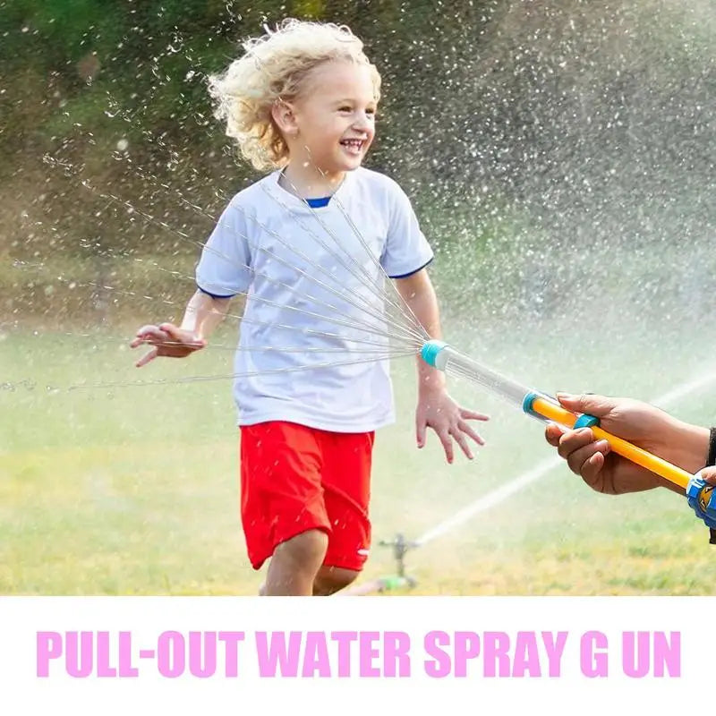 Squirt Shooter Toy Children Water Squirter Toy Pull-Out Design Liquid Fighting Game With Fountain Effect Outdoor Beach Game For Zpaxo