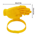 Novelty Hand Palm Sun Visor Hat Funny Elastic Headband Outdoor Caps
