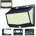 100 468 LED Porch Light Outdoor Waterproof Lamp 3 Mode PIR Solar Wall Zpaxo 468LED 1pc