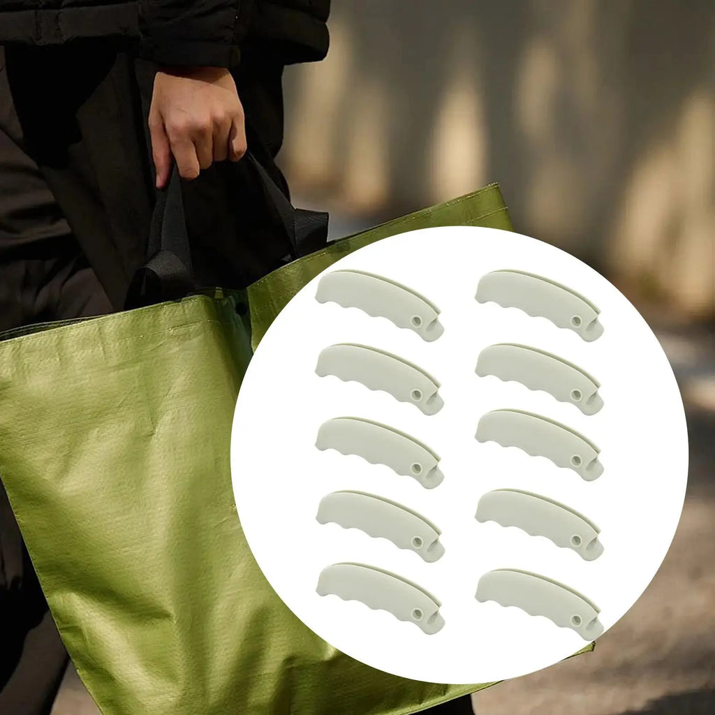 Silicone Ergonomic Bag Carrier Anti Slip Hand Grip Shopping Handle