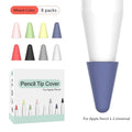 Soft Silicone Mute Nib Cover Apple Pencil 2 Generation Replacement Zpaxo Mixed