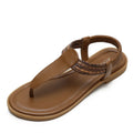 European American Summer Sandals Comfortable Breathable Fashionable Zpaxo C118-7 Brown 42 China Mainland