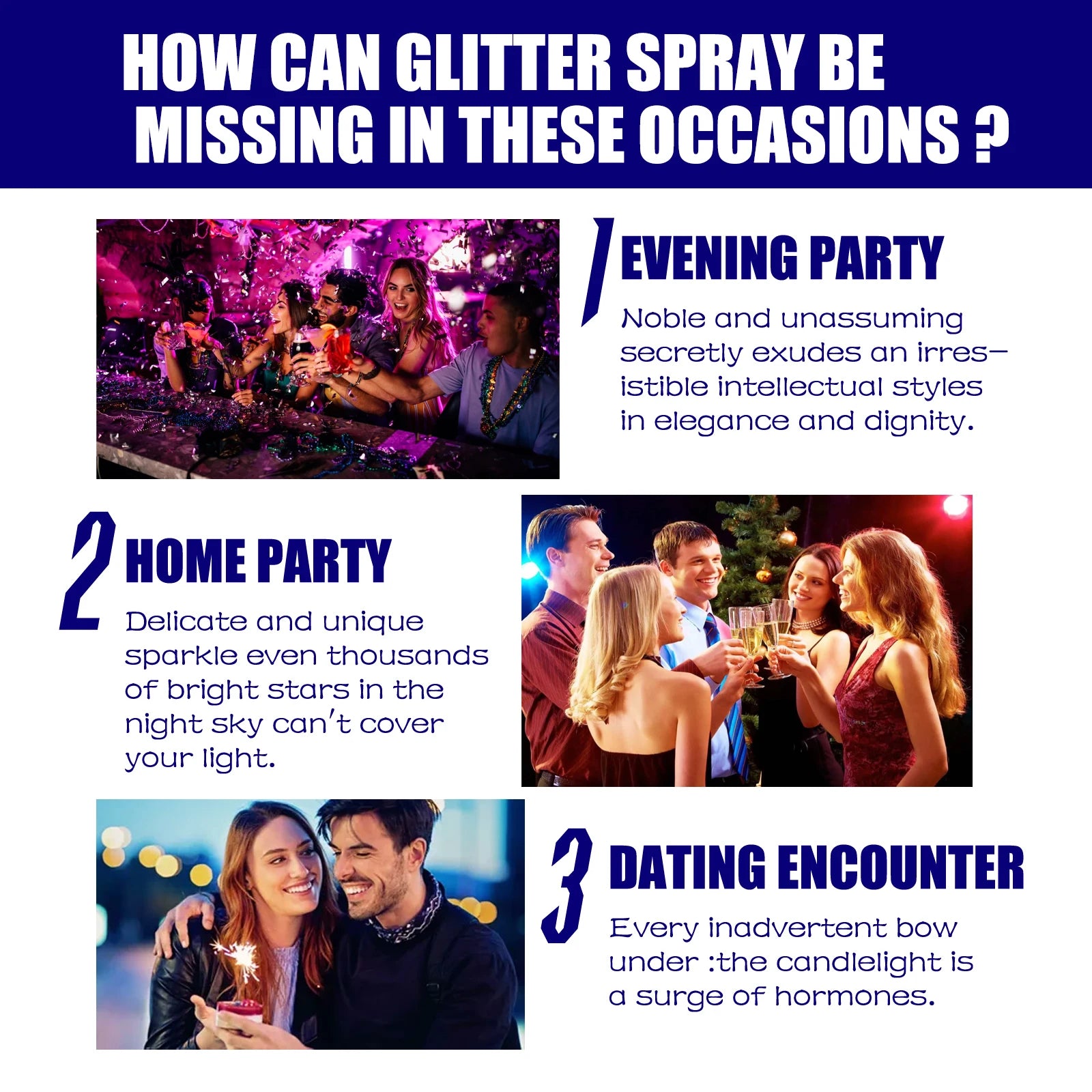 Diamond Body Glitter Highlighter Spray – Face, Hair & Skin Body Glitter Spray Zpaxo