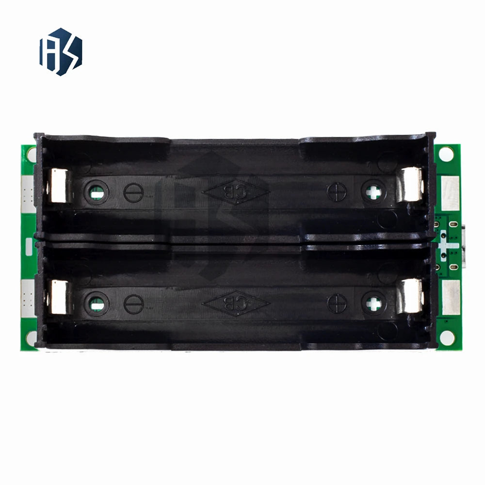 Type-C 15W 3A Fast Charger Module for 18650 Li-ion Batteries, DC-DC Step-Up Boost Converter with 5V/9V/12V Output Zpaxo
