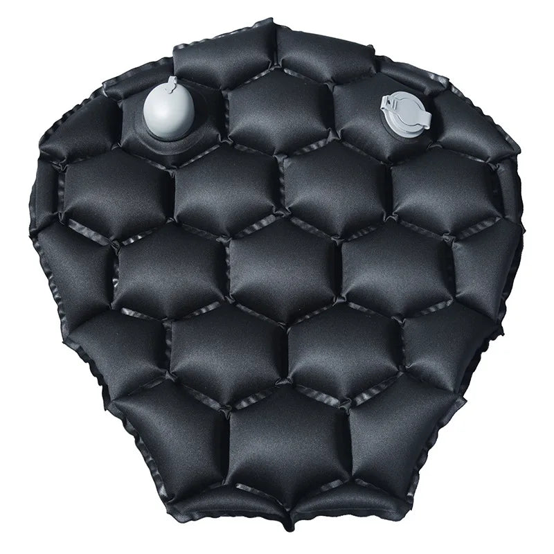 Motorcycle Air Gel Seat Cushion – 3D Honeycomb Anti-Slip Pad