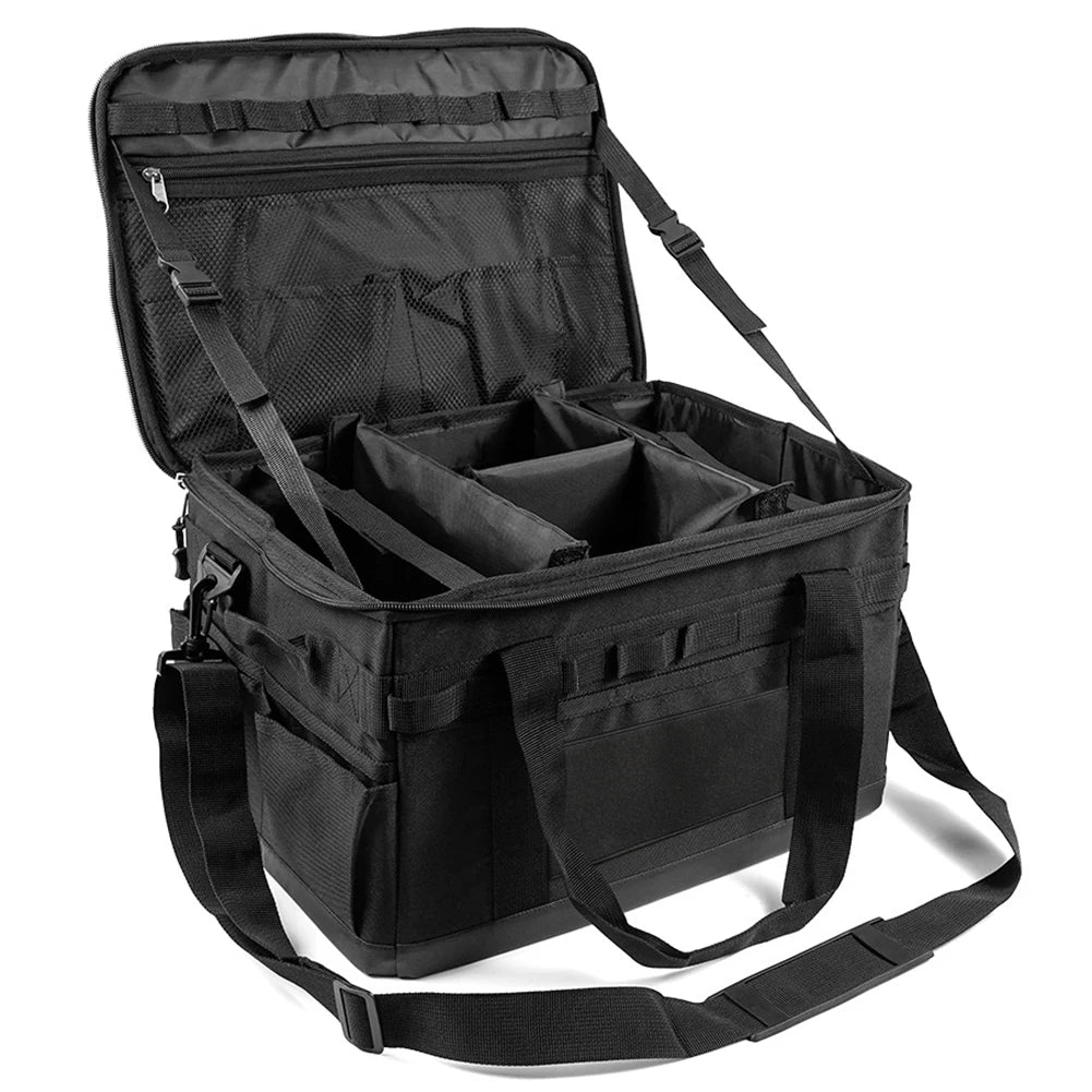 Camping Cooking Utensil Organizer Large Capacity Stove Storage Case