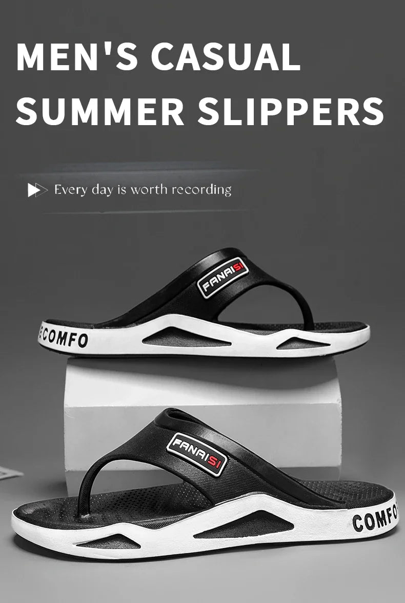 Outdoor Fashion&trend Comfortable Shoes House Flip Flops Home Men's