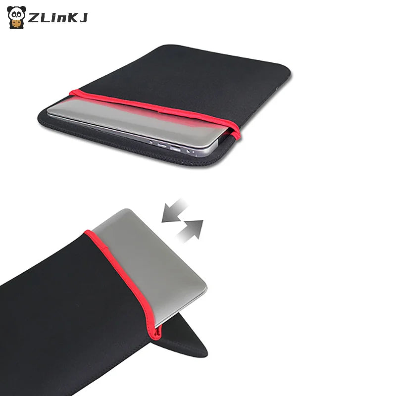 ▶7-14 Inch Laptop Pouch PC Case Bag Protective Bag Soft Sleeve Tablet PC Case Bag Tablet PC Case Bag Zpaxo