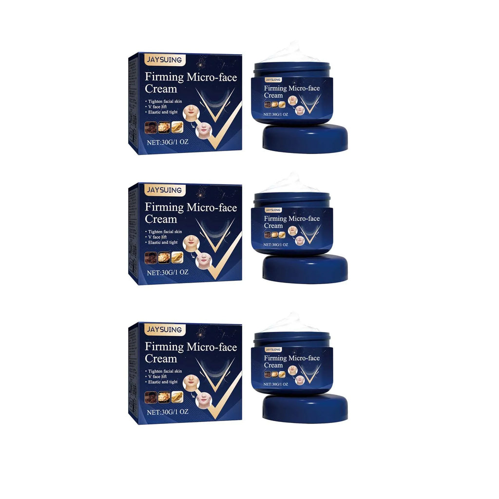 Jaysuing V-Shape Face Firming & Slimming Cream 30g Face Firming Cream Zpaxo 3Pcs
