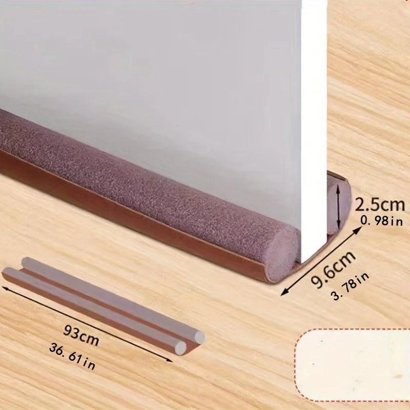Door Bottom Sealing Strip Soundproof Draft Stopper Aesthetic School