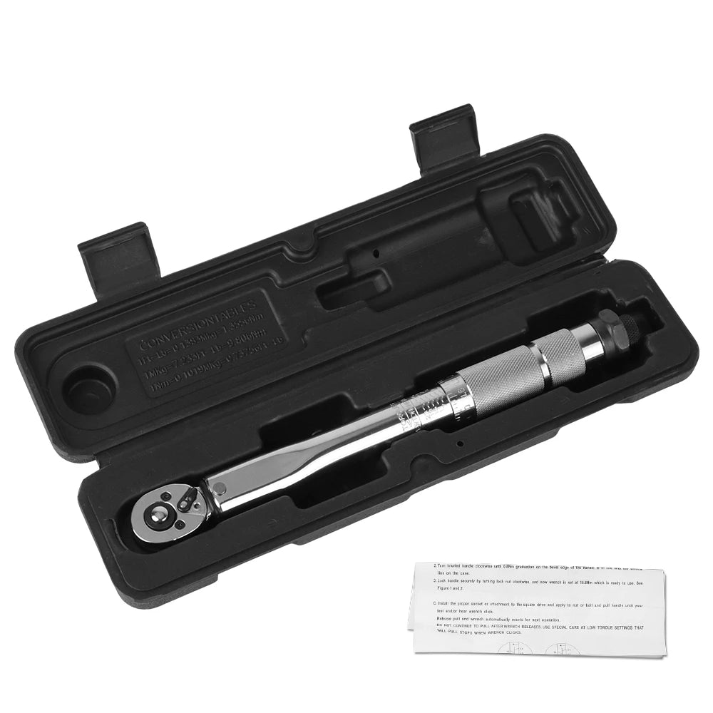 Spanner Hand Tool 1 4'' Drive Adjustable Torque Wrench Professional Zpaxo Torque wrench