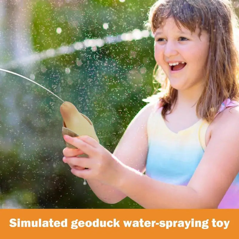 Kids Outdoor Water Toys Sprinkler Clam Interactive Prank Stuff Zpaxo