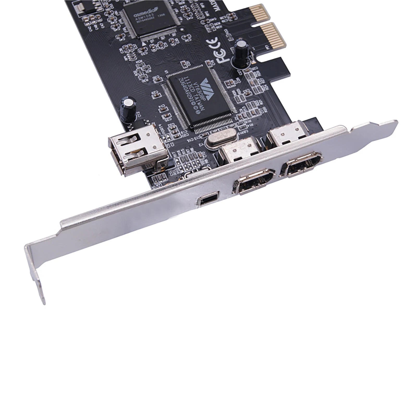 PCI-e 1X External IEEE 1394 4 Ports 3 X 6Pin 1 4Pin Firewire Card