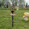Horticultural decoration bird house villa garden land bird nest farmhouse homestay kindergarten outdoor courtyard decoration Zpaxo spire green