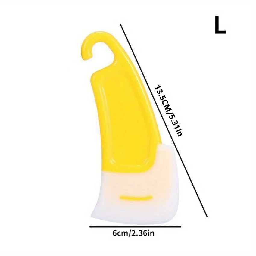 Soft Blade Kitchen Scraper Spatula – Pan & Pot Cleaner Tool Kitchen Scraper Tool Zpaxo
