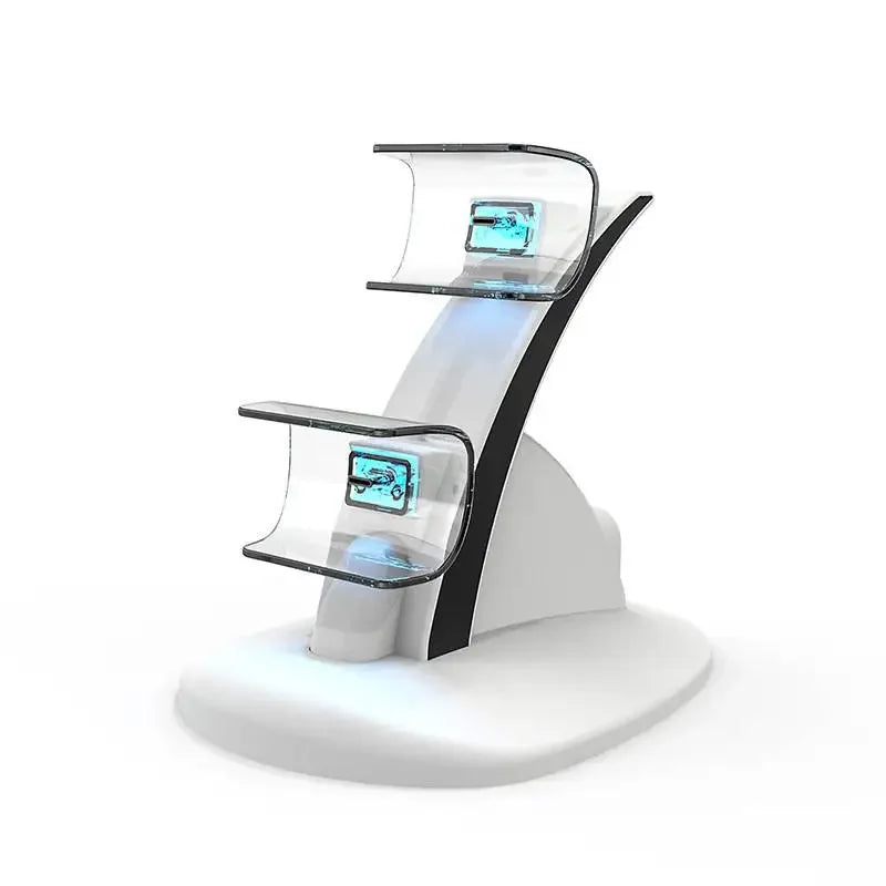PS5 Controller Type-c Dual Sense Charging Station Dock Charger Stand Zpaxo WHITE