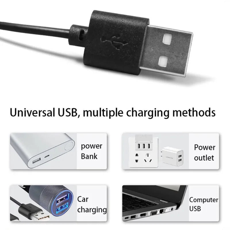 Portable USB Aquarium Air Pump – Quiet Copper Core Aerator