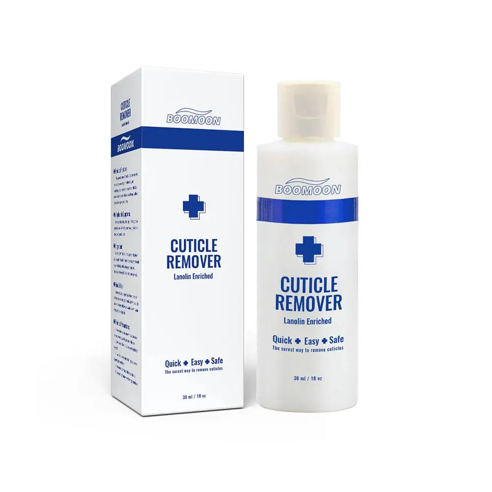 30ml Nail Cuticle Remover Liquid Softener – Manicure & Pedicure Cuticle Softener Zpaxo DEEP BLUE