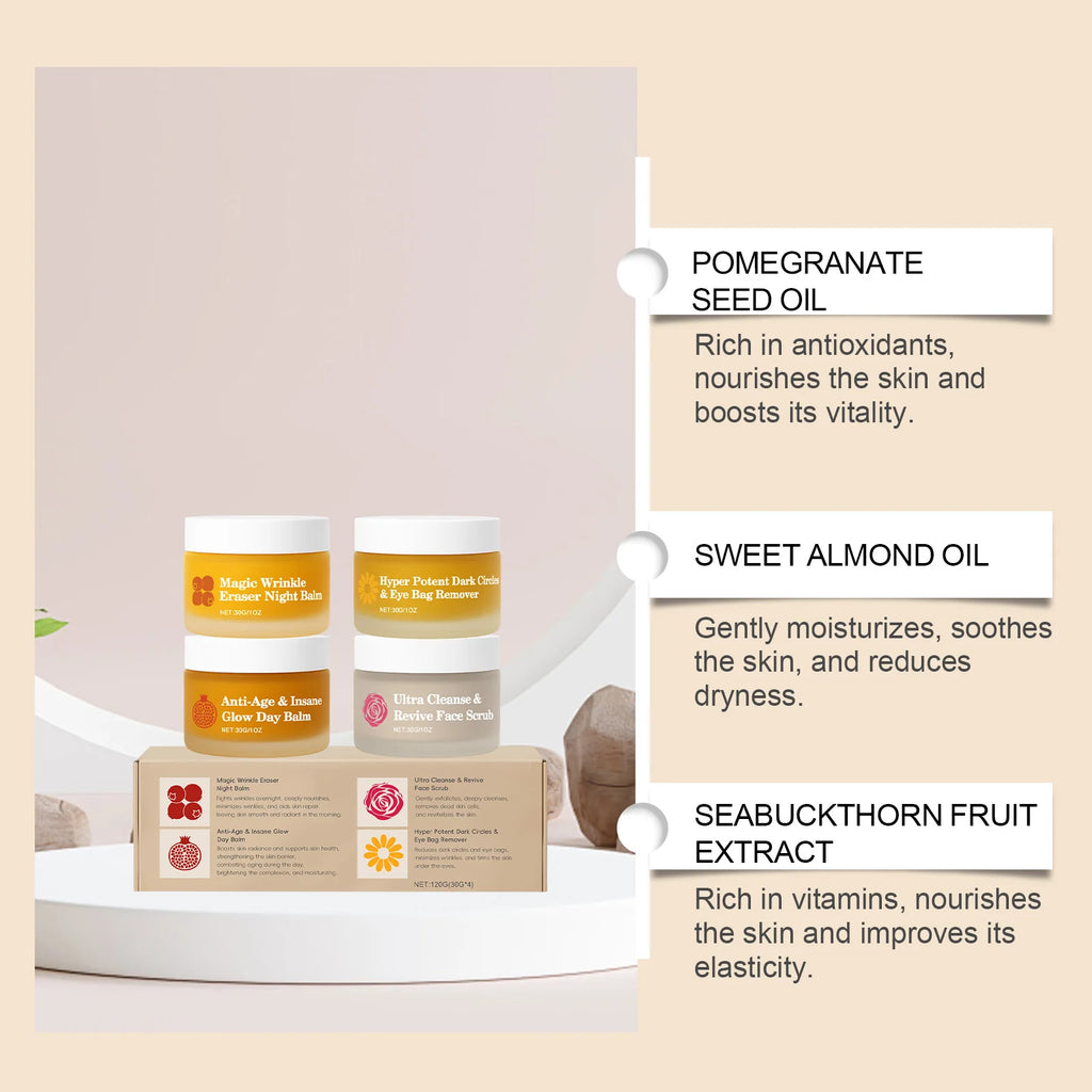 Day & Night Skincare Set – Moisturizing, Brightening & Eye Cream Skincare Set Zpaxo