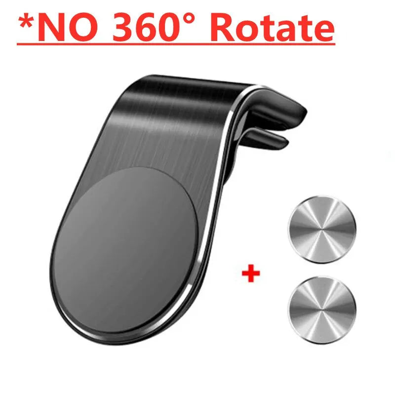 Magnetic Car Phone Holder Air Vent Magnet Mount GPS Smartphone Zpaxo NO 360 Rotate-B