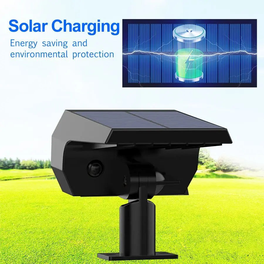 1-2PCS 52LED Solar Spot Lights Outdoor IP65 Waterproof 3 Lighting Modes Landscape Wall Lamp for Garden Yard Tree Lawn Pathway Zpaxo