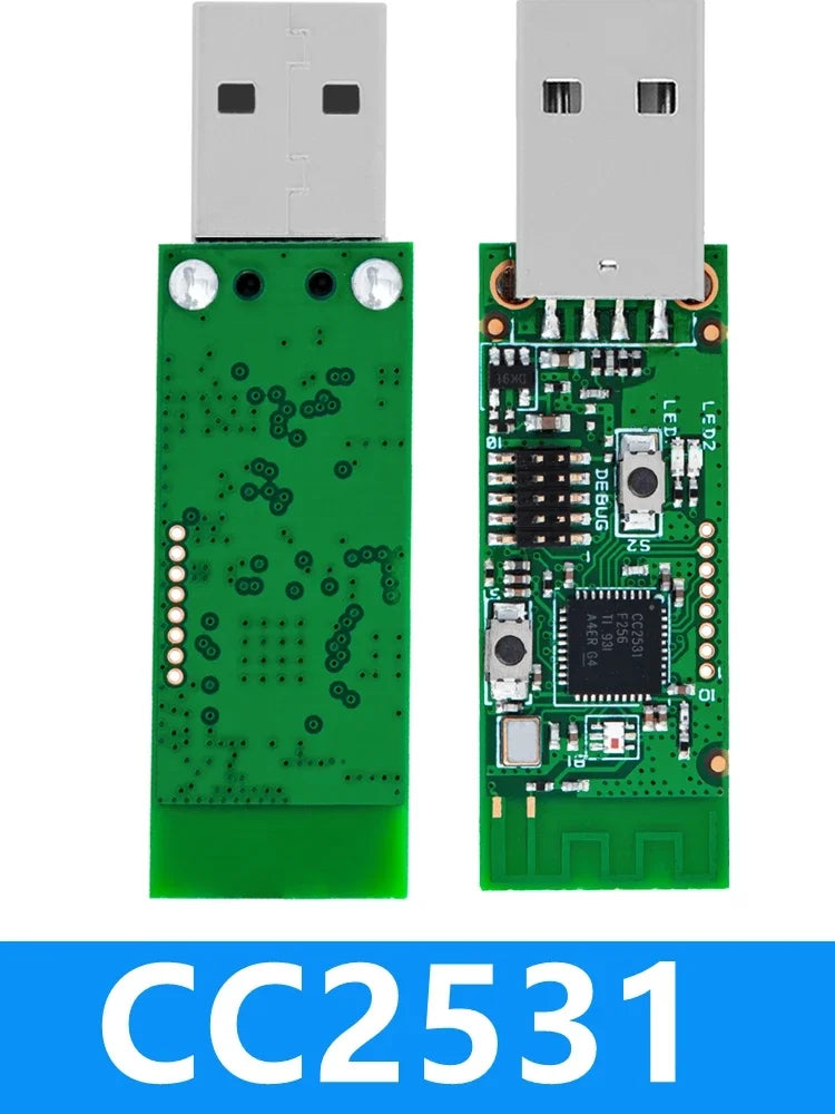 CC2540 Bluetooth 4 0 CC2531 Zigbee Sniffer USB Programmer Cable Zpaxo CC2531
