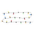 ▶1/12 Dollhouse Lamp Miniature 0.5m A String Of Multi-coloured Plastic Christmas Lights Doll House Decorating Props Zpaxo 50cm