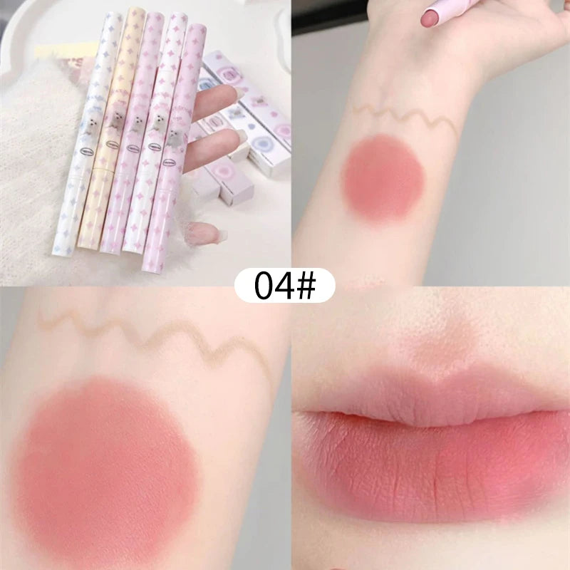 Lipliner Pencil Matte Velvet Lip Liner Pen Outline Shape Lipstick Zpaxo 04
