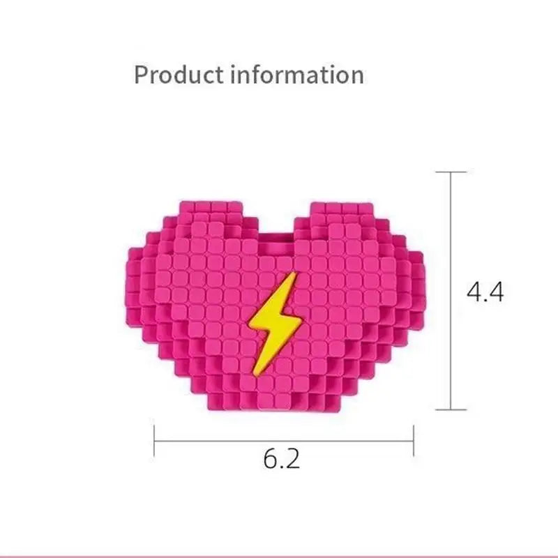 Heart Car Door Protection Sticker – PVC Anti-Scratch Guard